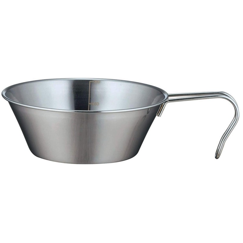Kakusee Sierra Cup, Stainless Steel, Different Sizes, Stackable, with Measurement,