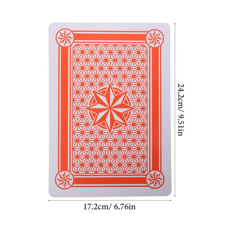 Alasum Large Playing Cards Jumbo Giant Playing Cards 9.51x6.76 Inch