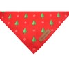 Realeaf Christmas Dog Bandanas 2 Pack, Reversible Red Green Xmas