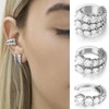 Acupressure Earrings Acupressure Clip on Earrings for Women Men Non