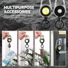 Retractable Keychain Condenser Flashlight 300 Lumens Rechargeable 4 Working modes