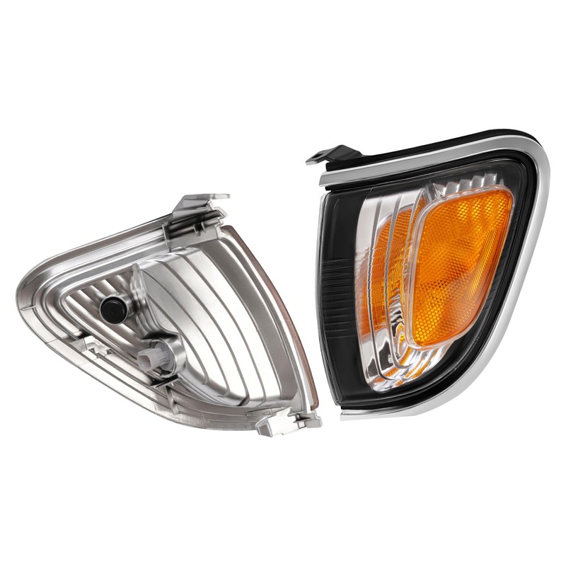 HECASA Pair Corner Light Compatible with 2001-2004 Toyota Tacoma Replacement