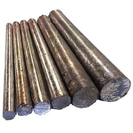 RotoMetals Lead Cast Rods 5/8 inch Diameter X 1 Foot Length