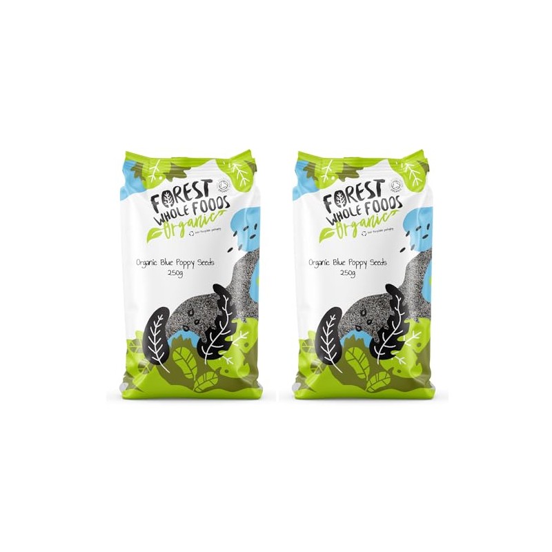 Organic Blue Poppy Seeds (500g)