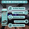 2 Pcs Plastic Clarify For Cars, Plastic Clarify, Waterless Spray