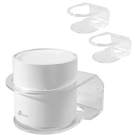VOMENC - Soporte de pared para TP-Link Deco X20 Deco X55/Pro Deco X60 Deco X68 WiFi 6 malla WiFi (AX1800, AX3000, AX3600) sistema WiFi para todo el hogar, soporte de pared resistente y fácil de mover