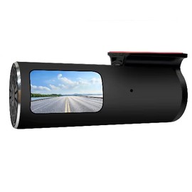 Wi-Fi Dash Camera for Cars FRONT and REAR - Full HD 1080p, Night Vision, App Control & 24H Parking Monitor, 1.5' LCD Screen, 160° Wide Angle, WDR, G-Sensor, Easy Installation
