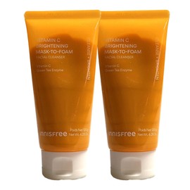 Innisfree Vitacy Brightening Pack to Foam 120g x2 / 이니스프리 비타씨 브라이트닝 팩투폼 120g x2개