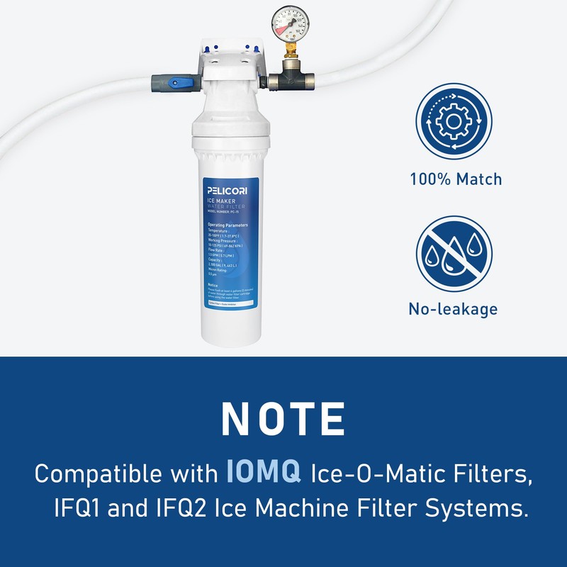 Ice O Matic IOMQ Water Filter for IFQ1 and IFQ2
