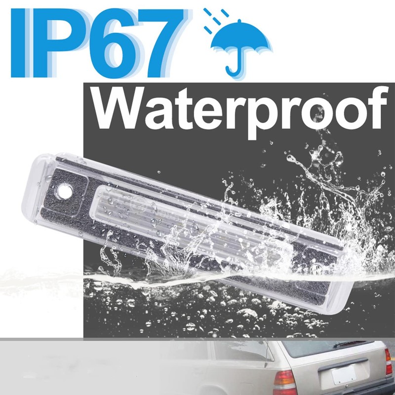 NP Error Free White LED License Plate Light for M-erc-edes