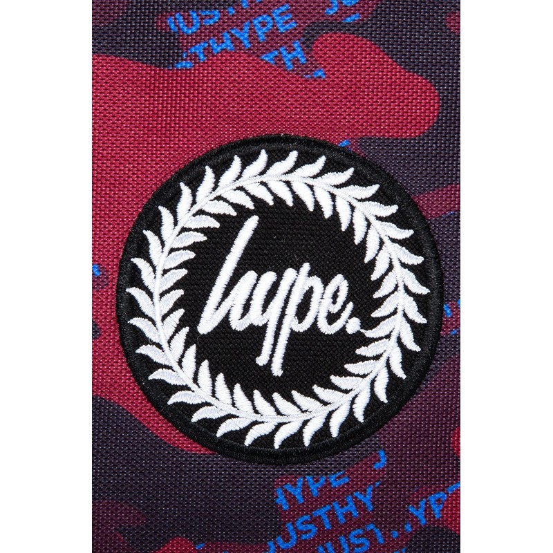 Hype Burgundy & Blue Logo CAMO Lunchbox
