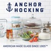 Anchor Hocking SnugFitTM Rectangular Food Storage Containers with Lids (4-Piece,