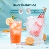 BREEZOME Ice Maker Countertop, 9 Ice Cubes in 6 mins,