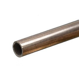 K&S Precision Metals Round Aluminum Tube 9811 – 9mm OD x 0.89mm Wall x 300mm Long – DIY Crafts, Modeling, Home Projects, Made in USA, 1 Tube