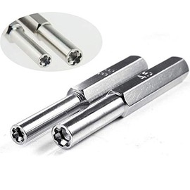 GCA Security Screwdriver/BitSteel Set of 3.8mm & 4.5mm Screwdriver Security Game Bits for NES, SNES, N64, GameBoy and GameCube