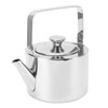 Stainless Steel Tea Kettle with Strainer Thickened Metal Whistling Teapot