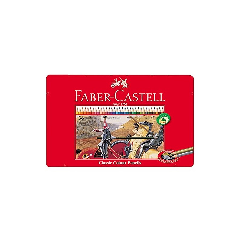 Faber Castell 36 Classic Colour Pencils