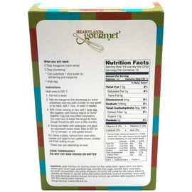 Heartland Gourmet - Gluten Free Chocolate Chip Cookie Mix - Soft and Chewy - Certified Gluten Free - All Purpose - Safe for Celiac Diet