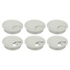 PATIKIL 3 Inch Desk Grommet, 6Pcs Cable Grommet Wire Management