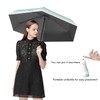 Sykerout Gradient Umbrella, Mini Umbrella, Pocket Umbrella, Compact Umbrella, Mini