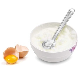 WEERSTONE 2 x 20cm Stainless Steel Spiral Whisks - Silver