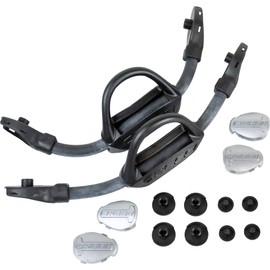 CRESSI Unisex Reaction-frog EBS Regular Fit Reaction Frog Plus Regular Fins Strap, Black, Regular UK