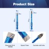 Diamond Drill Bit - BRSCHNITT 10pcs 1/4 inch Masonry Drill
