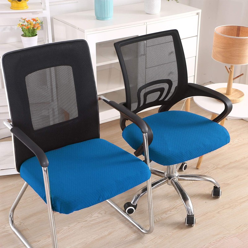 Smiry Stretch Jacquard Office Computer Chair Seat Covers, Removable Washable