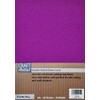 Craft Artist A4 Double - Sided Glitter Card - Purple