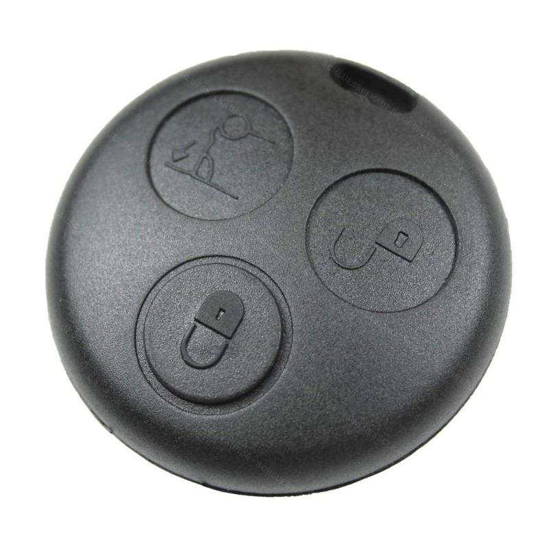 KONIKON Set of 2 Car Key Shell 3 Buttons Remote