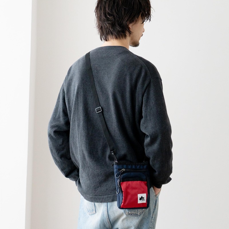 Logo Spark Scissor Bag, Shoulder Bag, 3 Way, Sacoche, Bicolor