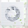 Qunclay 2 Pcs 4 Inch Small Window Fan 110v Kitchen