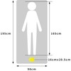 ポリ湯たんぽ08L袋付 イエロー -