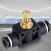 8mm Pneumatic Valve Regulator Hose T Shape Air Flow Regulator