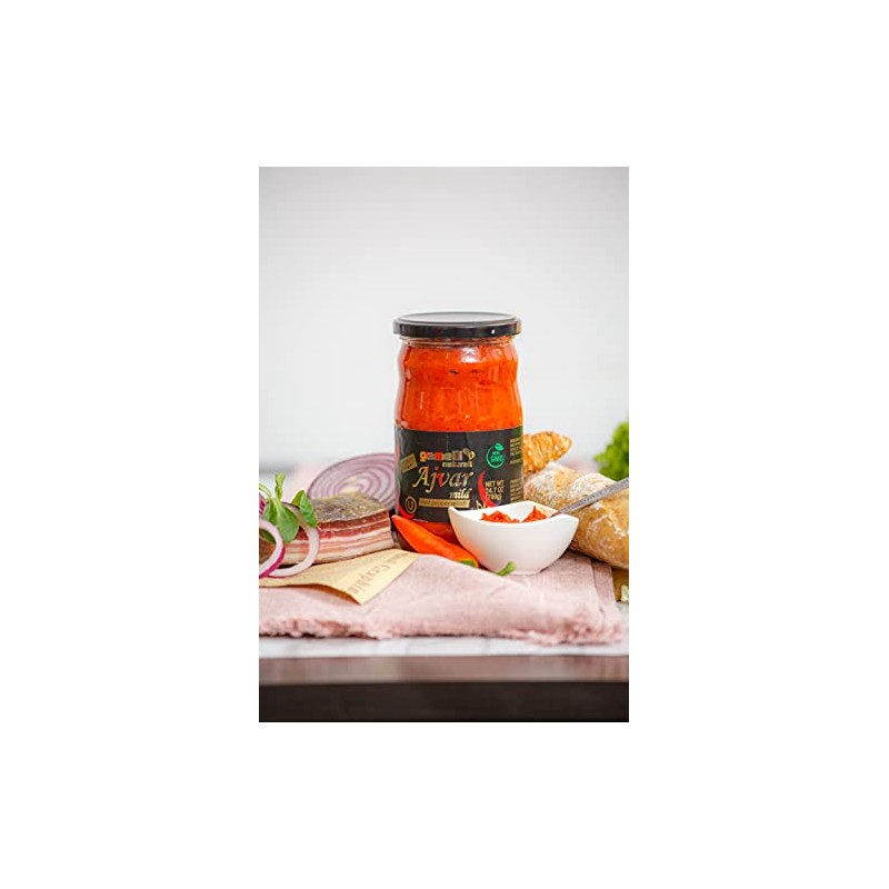 Ajvar Premium mild 700g Gemelli Naturali