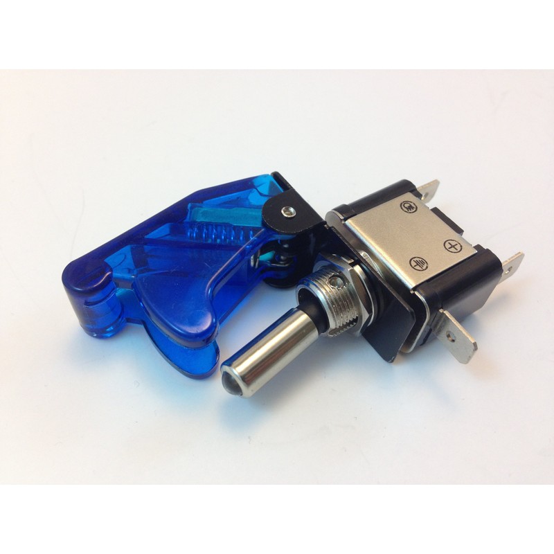 ILLUMINATED TOGGLE SWITCH ON/OFF 25 AMP 12VDC COLOR WITH POSITION