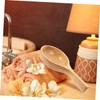 iplusmile Wood Water Scoop Ergonomic Kitchen Ladle Convenient for Home