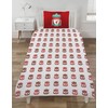 Liverpool Single Duvet Set Reversible Red Football Club Bedding with