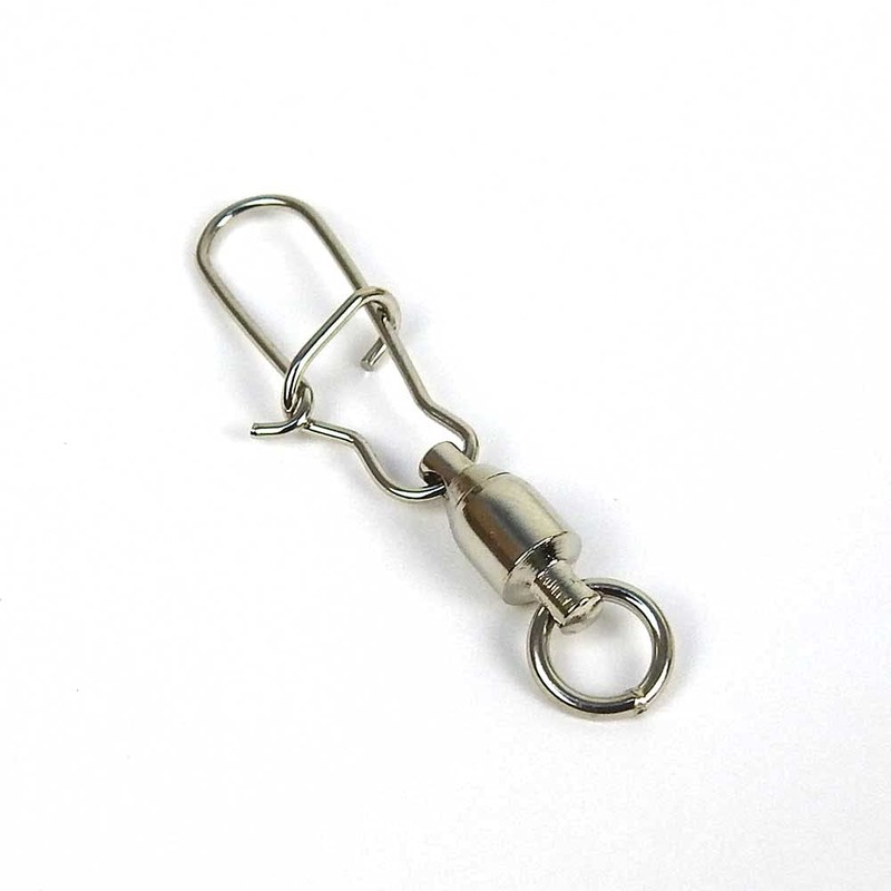 Quick Snap Ball Bearing Swivels Stainless Steel (15 Pieces, No.