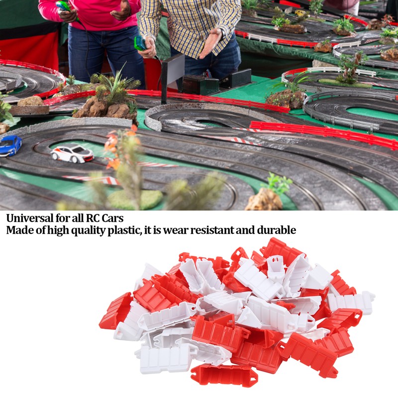 60pcs RC Drift Race DIY Remote Control Car Road Barrier