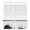 Mr. Pen- Space Saving Hangers for Clothes, 20 pcs, White,