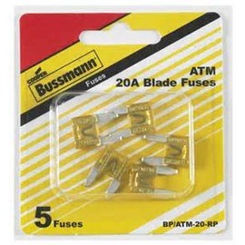 Bussmann ATM 20A Blade Fuses (BP/ATM-20-RP)