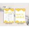 Geuro Baby Shower Invitations, Sweet bee Fill In Invites Cards