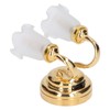 1:12 Doll House Miniature Wall Lamp LED Light Model Toy