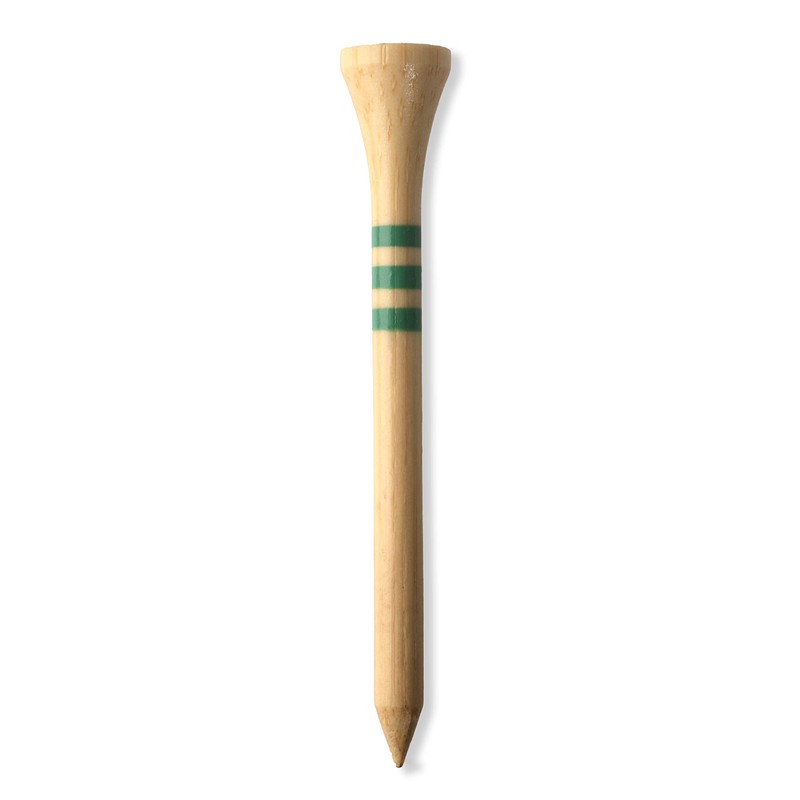 Green Swing Bamboo Golf Tees 70mm | Strong Sustainable Biodegradable