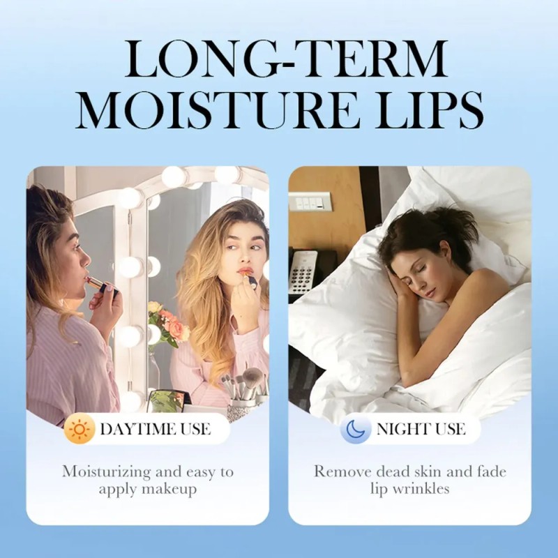 Bálsamo Labial Hidratante Para Labios Con Aguacates, Útil Pa