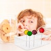 VORCOOL 2pcs 20 Lollipop Stand Lollipop Holder Acrylic Dessert Stick