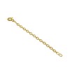 jewellerybox Gold Plated Sterling Silver Belcher Extender 4 Inches With