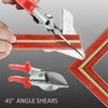 HugeAuto H842280 Miter Shears, Multi Angle Trim Cutter, Gasket Shear