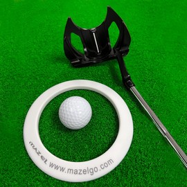MAZEL Golf Rubber Putting Hole Cups, Golf Practice Putting Hole Indoor & Outdoor,Improve your Putting Accuracy Putter-Mate Great Gift for Golfers